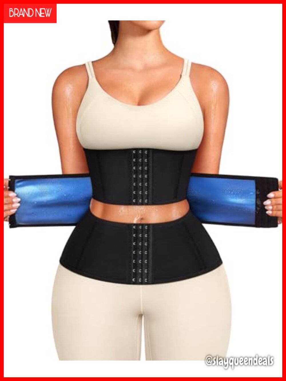 Sweat Waist Trainer Shapewear Tummy Control Waist Cincher